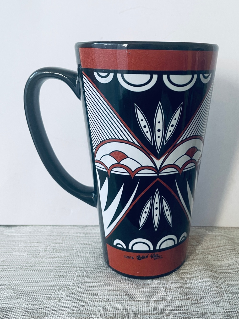 Robin Teller Pueblo Pottery Ceramic  Mug